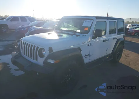 2021 Jeep Wrangler Unlimited Sport Altitude 4X4 z USA, uszkodzony, nr VIN 1C4HJXDN5MW859585